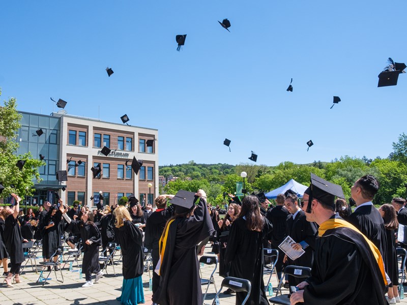 AUBG Celebrates Classes of 2020 and 2021 at Two Commencement Ceremonies 