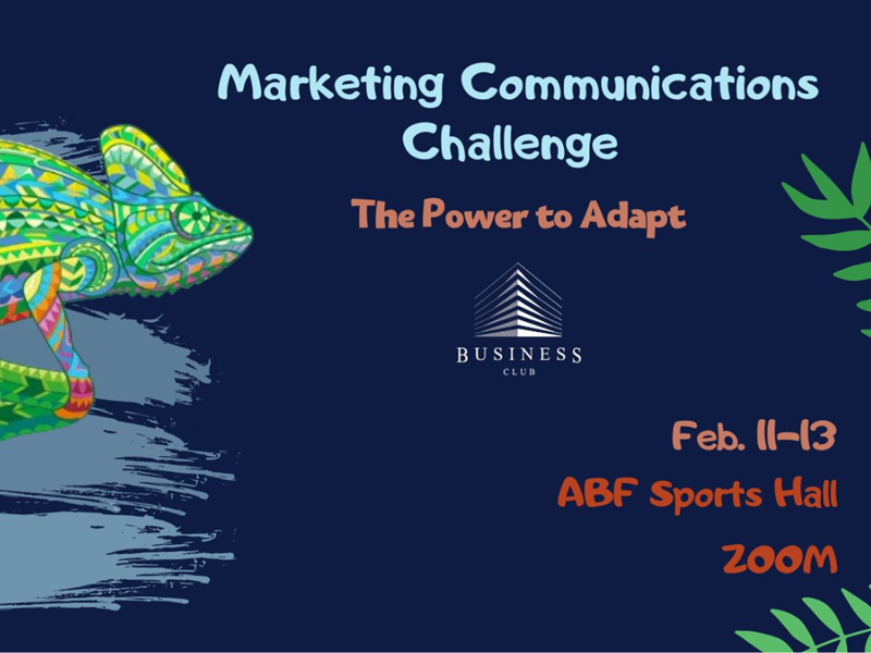 AUBG Marketing Communications Challenge ’22: The Power to Adapt 